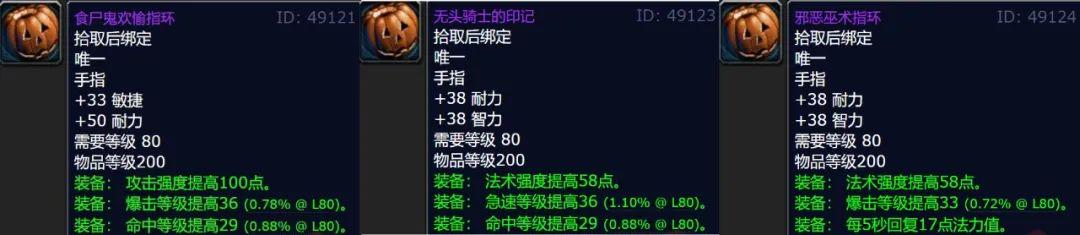 魔兽世界万圣节掉落物品有哪些？万圣节掉落概率多少